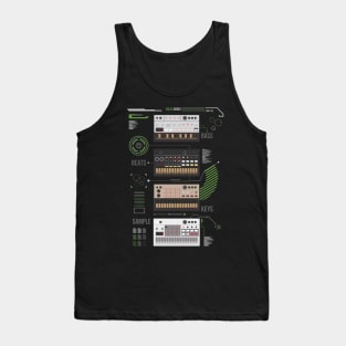 Volca Series / Green Tank Top